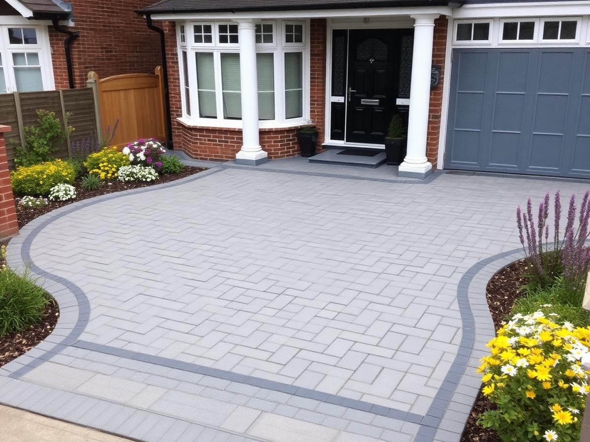 Block Paved Driveway in Enfield, EN2